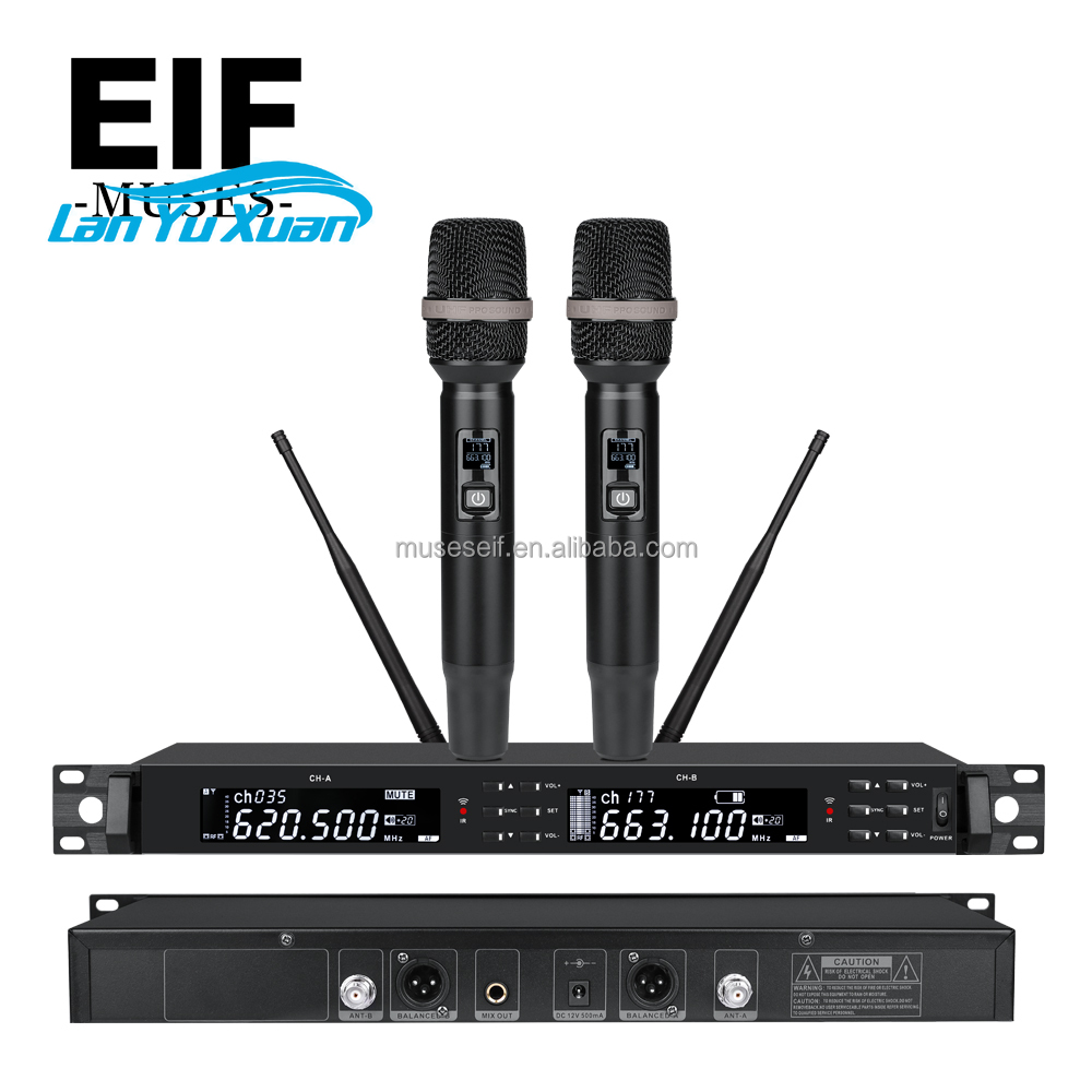 Uhf Wireless Microphone System Dual Channel - 2026 Wireless Microphone Systems Uhf Wireless