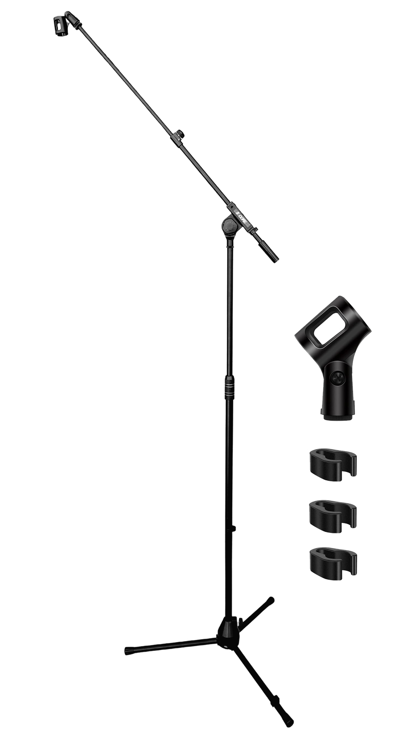 Microphone Stand Boom Arm Floor - 5 Core Mic Stand Adjustable Microphone