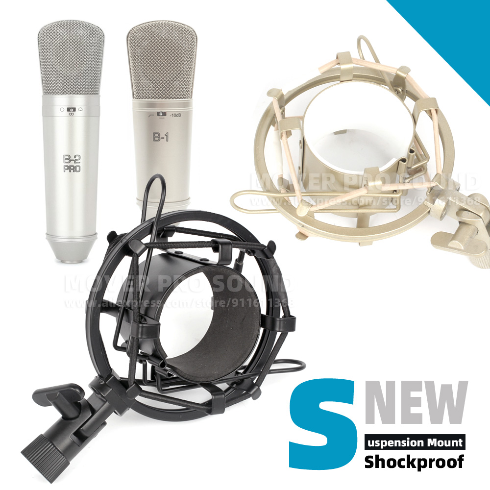 Microphone Shock Mount Universal - Chống Rung Treo Chân Đế Mic