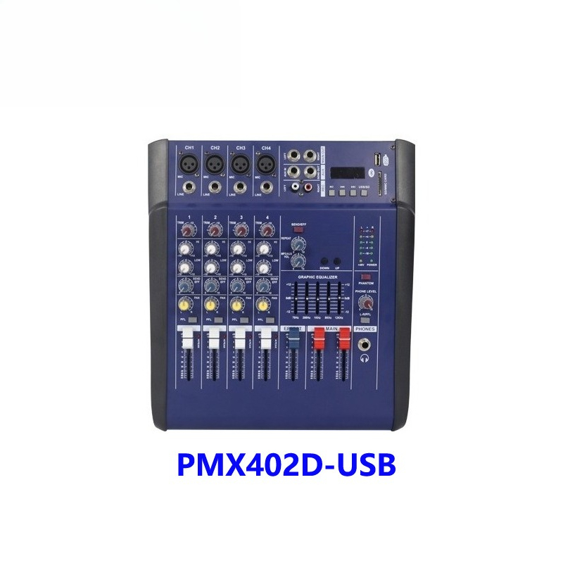 Karaoke Amplifier Mixer Bluetooth - 4-12 Channels Powered Mixer Amplifier Integrated