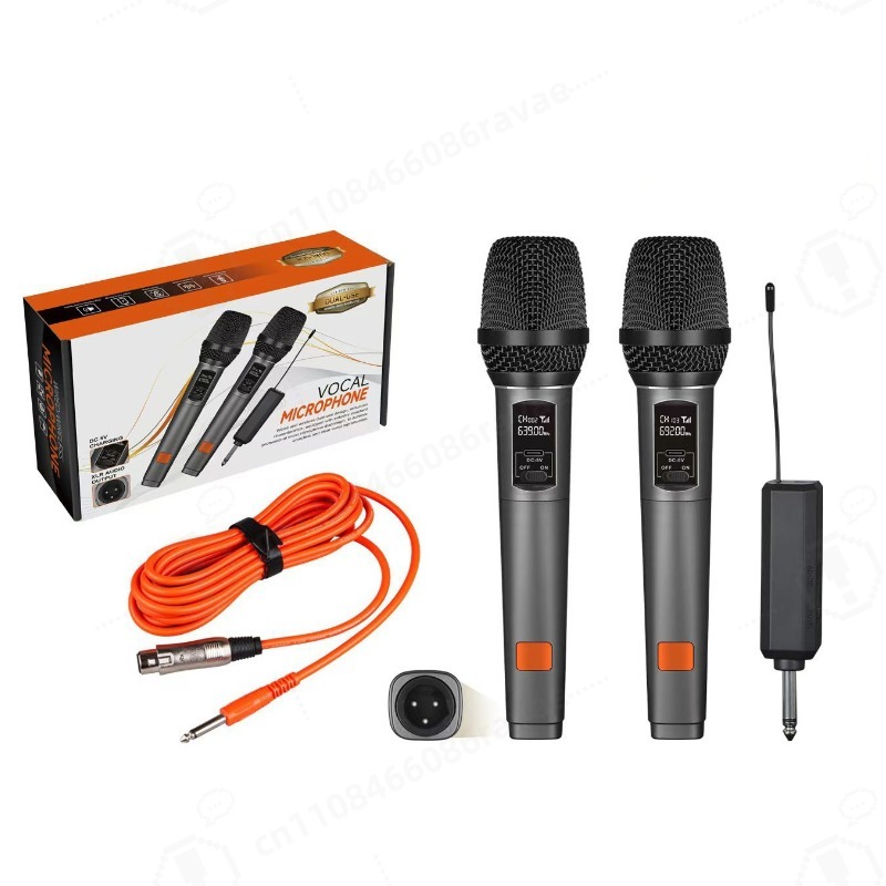 Rechargeable Wireless Mic Lithium Battery - X230 Universal Wireless Microphone Wired &