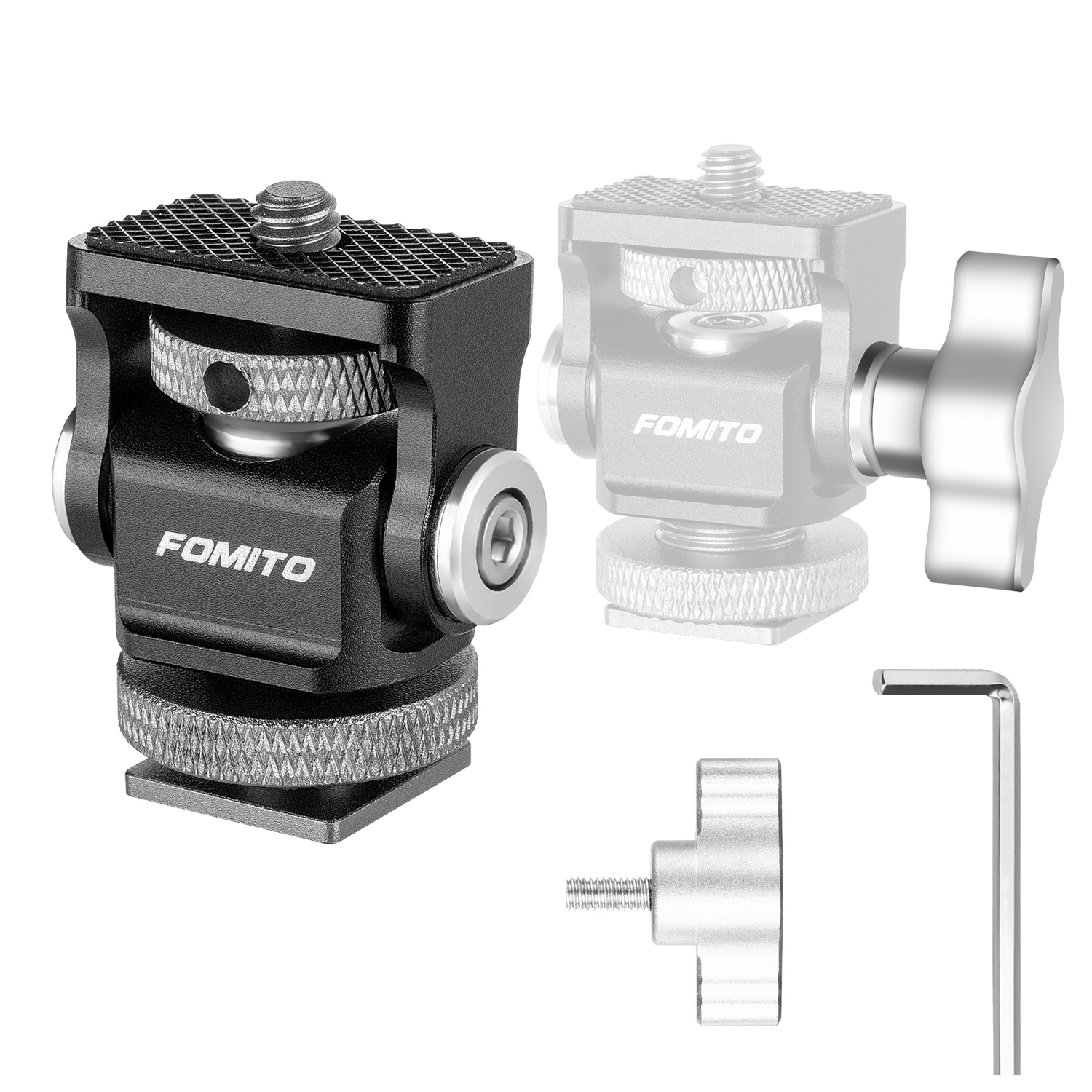 Microphone Shock Mount Universal - FOMITO Mini Monitor Mount Camera Monitor