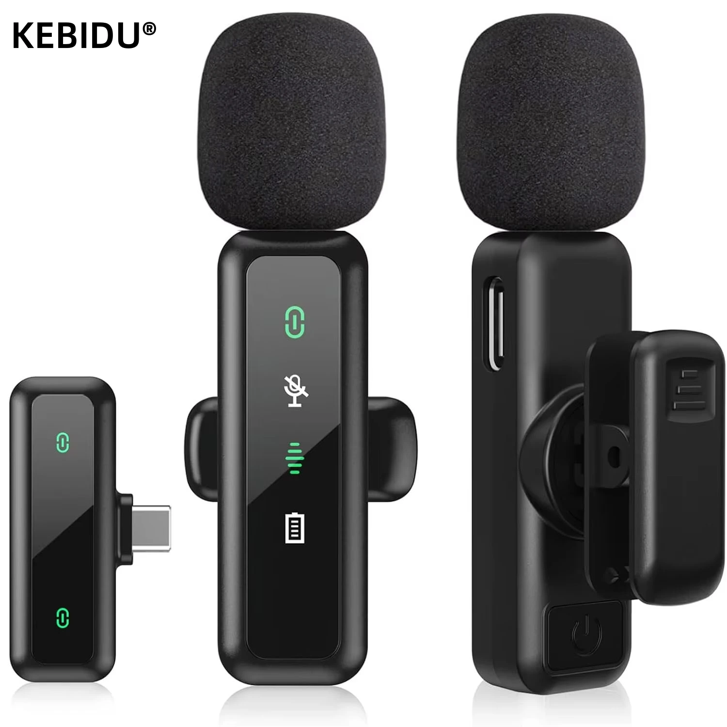 Rechargeable Wireless Mic Lithium Battery - Lavalier Wireless Microphone 80mAh Rechargeable Battery
