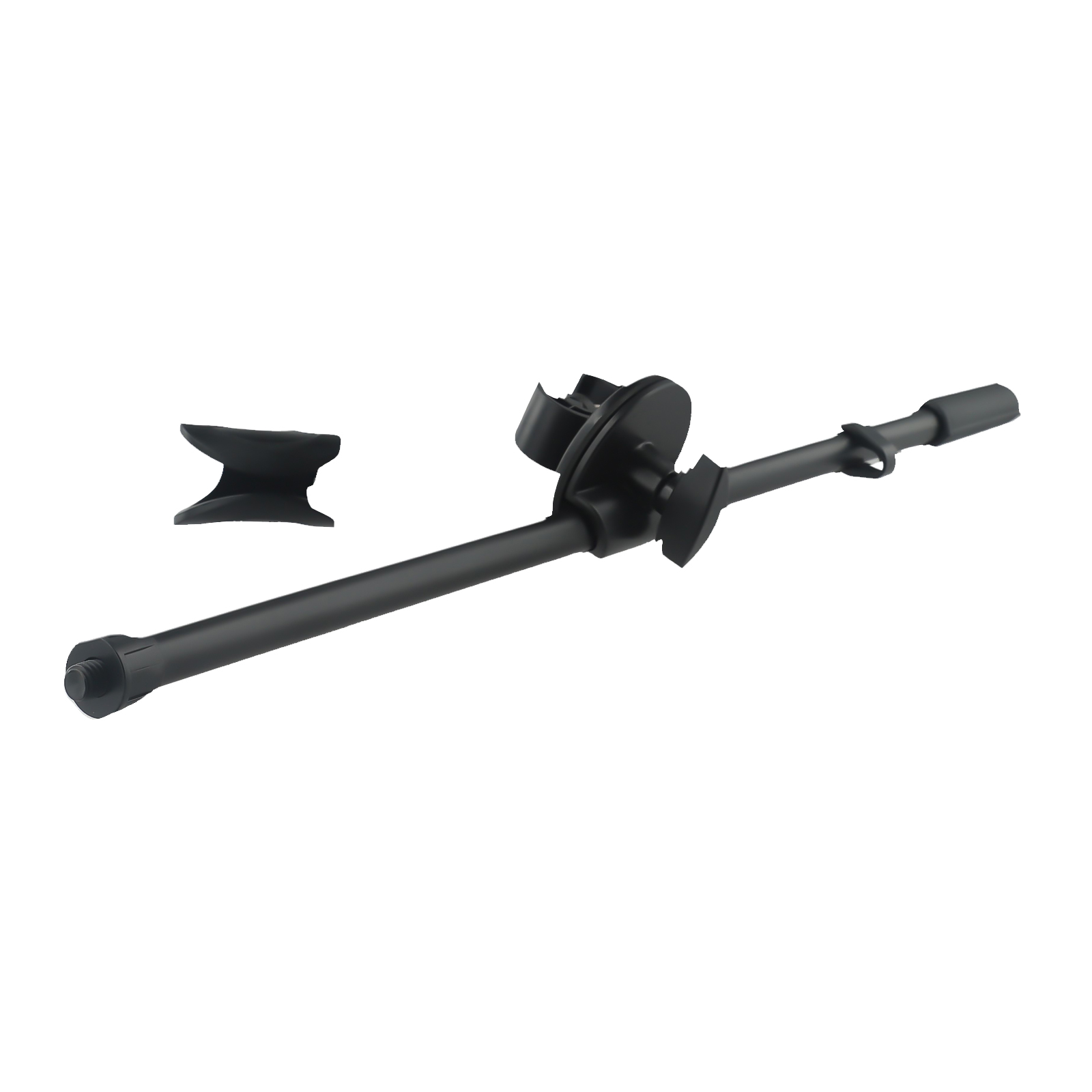 Microphone Stand Boom Arm Floor - 21.6IN Microphone Stand Crossbar Boom Metal