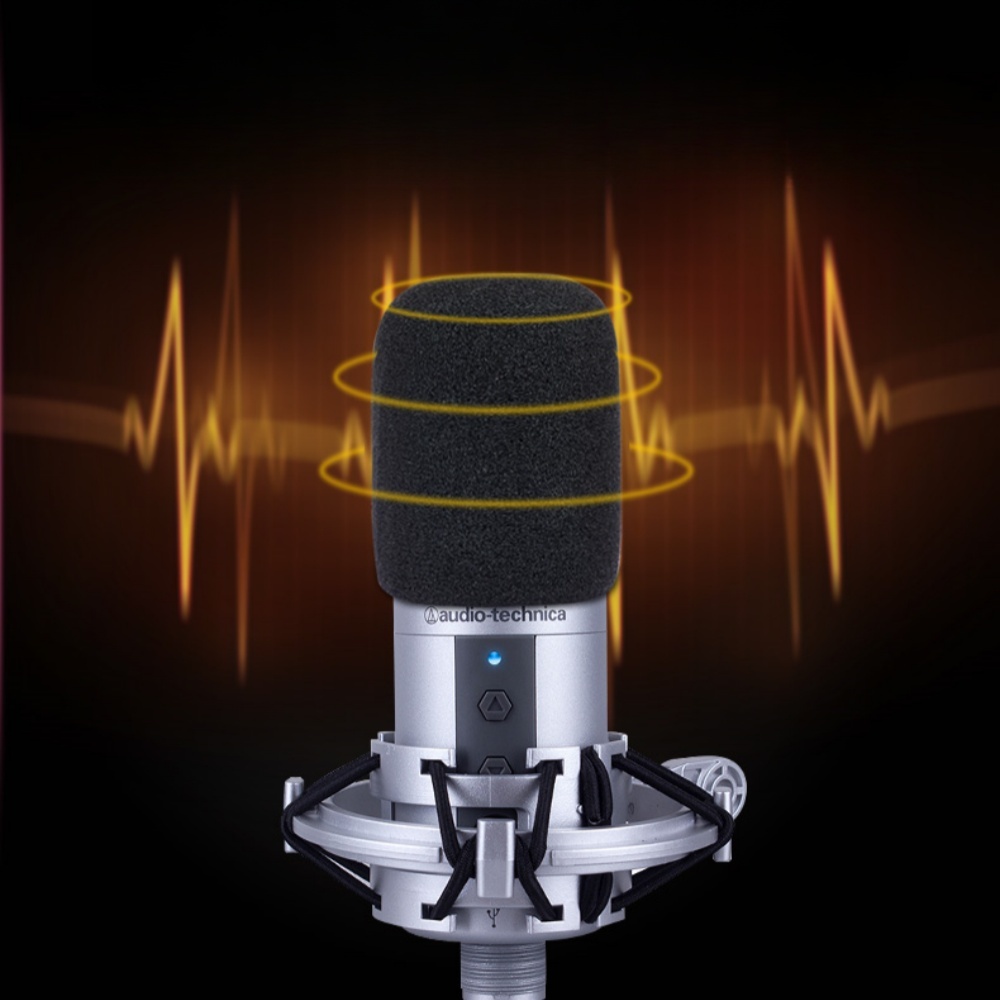 2PCS AT2020 Microphone Windscr - đánh giá và giá Microphone Pop Filter Foam Windscreen