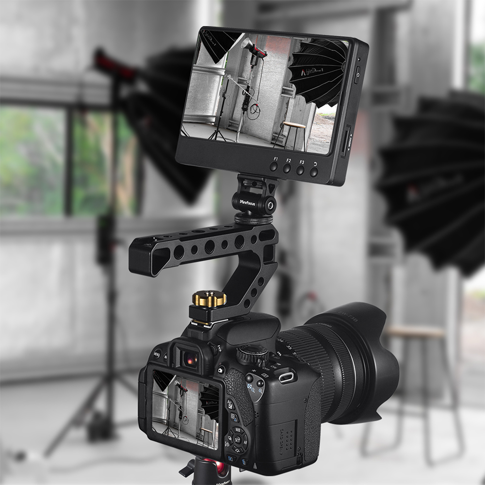 Universal DSLR Camera Rig Top  - đánh giá và giá Microphone Shock Mount Universal