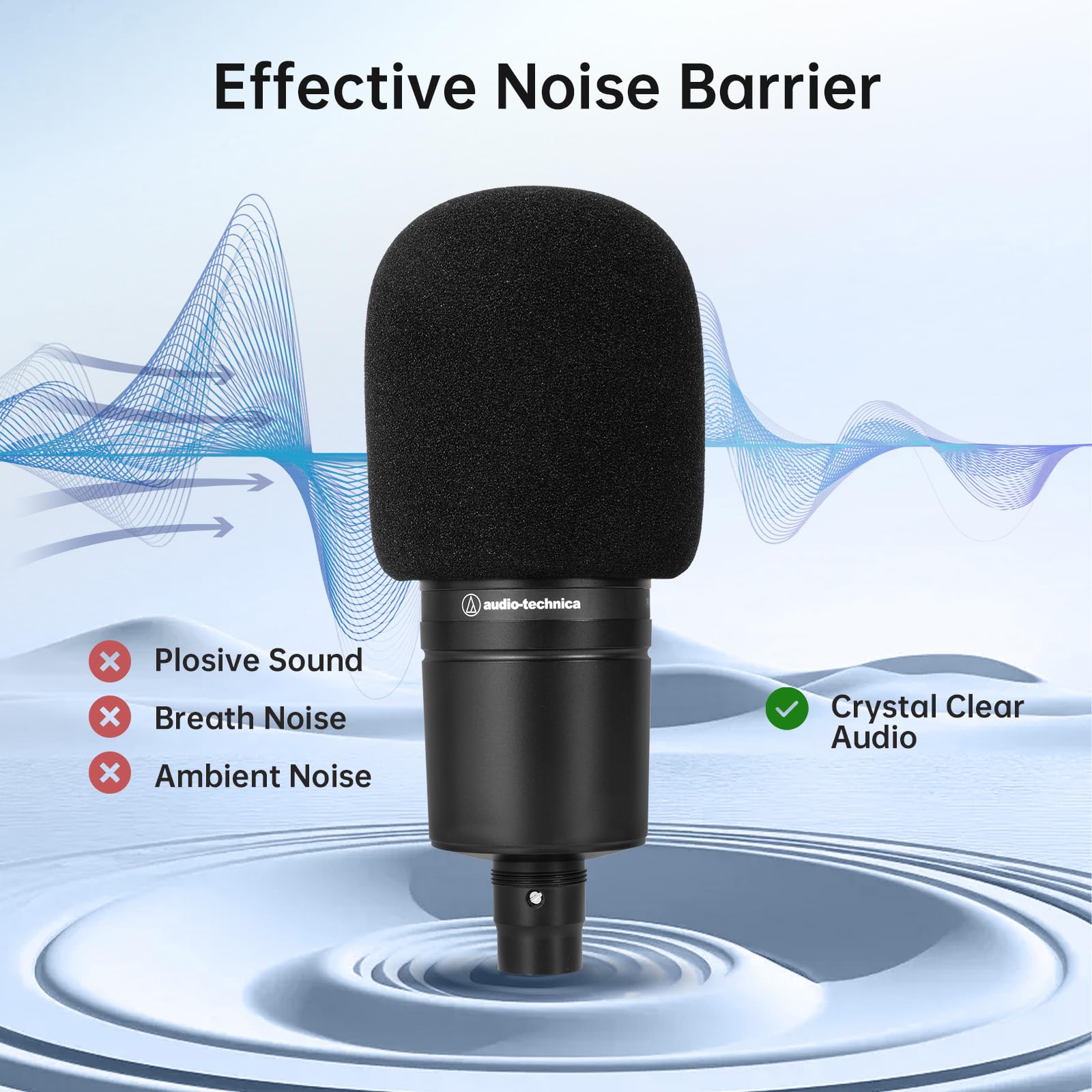 Pop Filter/Windscreen for Audi - đánh giá và giá Microphone Pop Filter Foam Windscreen