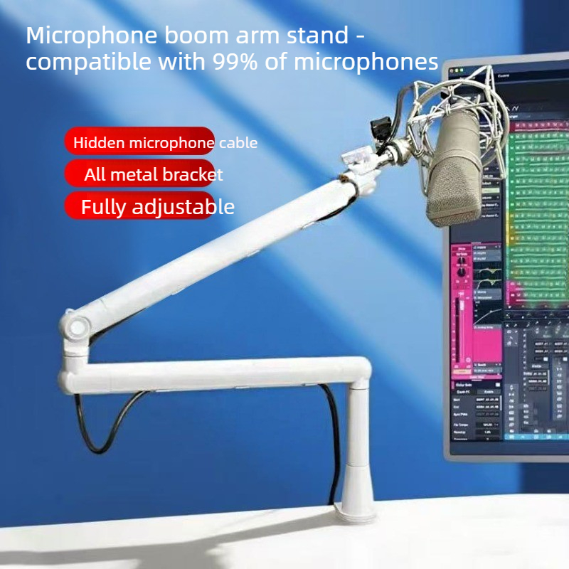 Boom Arm Microphone Stand Desk - đánh giá và giá Microphone Stand Boom Arm Floor