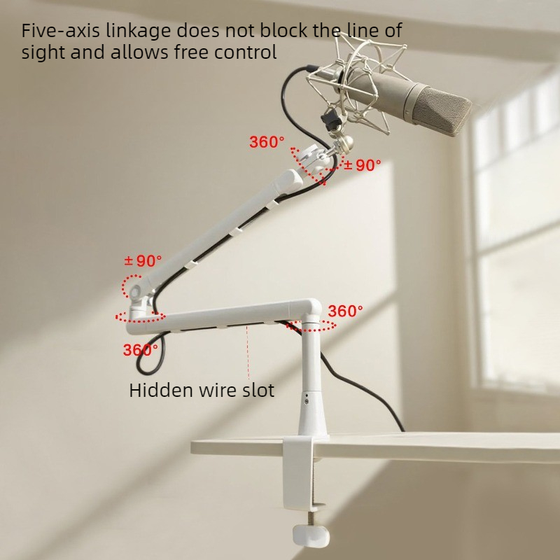 Boom Arm Microphone Stand Desk - đánh giá và giá Microphone Stand Boom Arm Floor