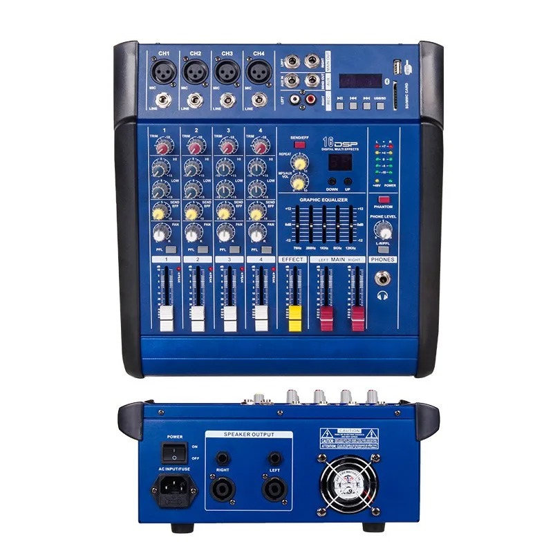 Power Amplifier Professional D - đánh giá và giá Karaoke Amplifier Mixer Bluetooth