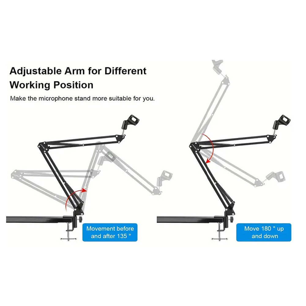 Foldable Metal Extendable Micr - đánh giá và giá Microphone Shock Mount Universal