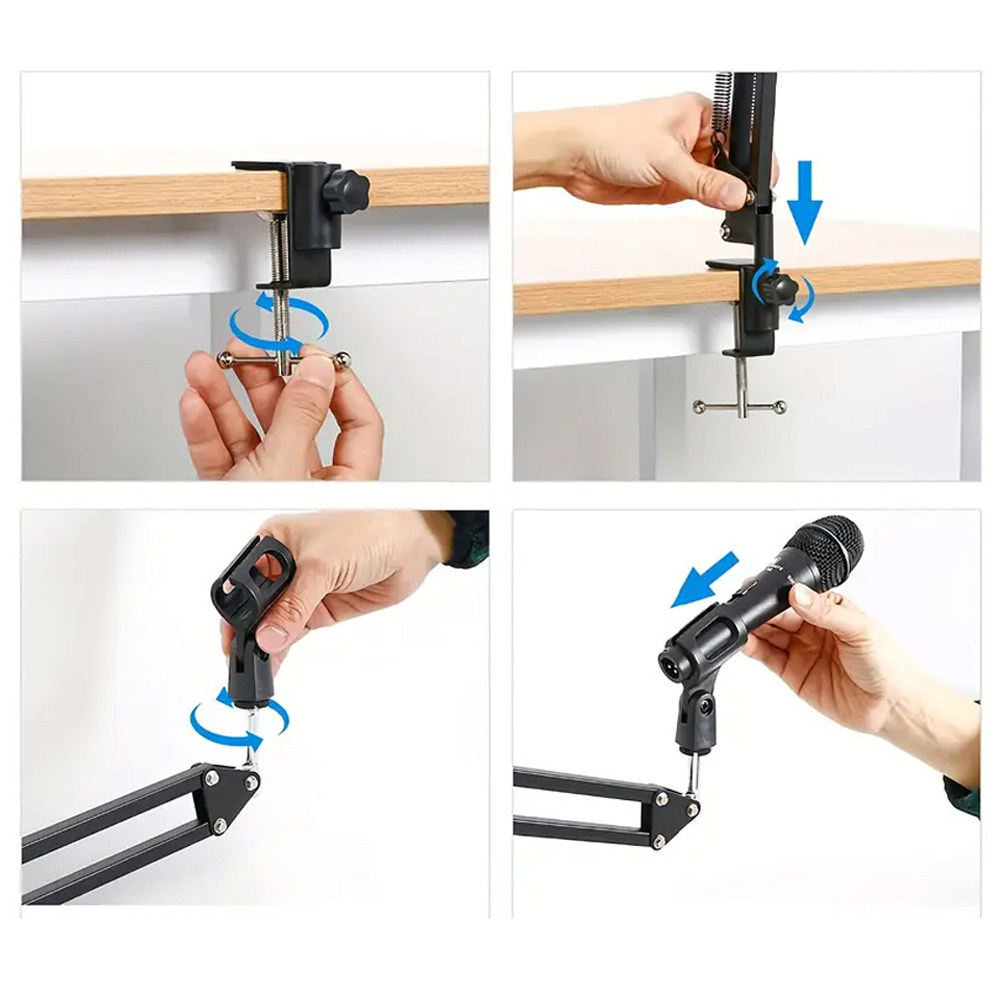 Foldable Metal Extendable Micr - đánh giá và giá Microphone Shock Mount Universal