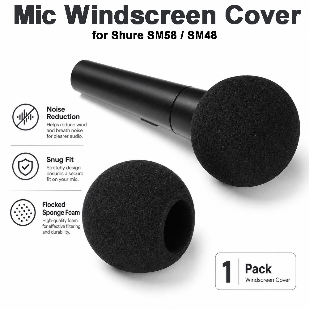 Replacement Mic Windscreen Cov - đánh giá và giá Microphone Pop Filter Foam Windscreen