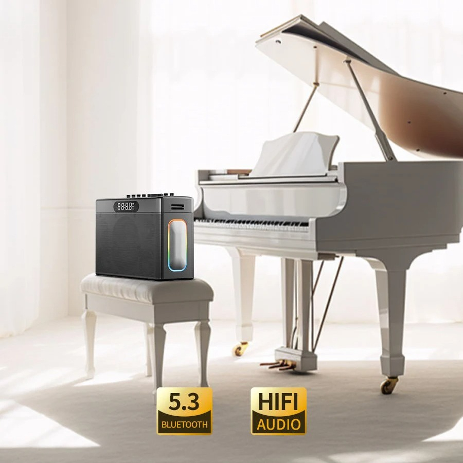 S1127 PLUS 300W Karaoke Machin - đánh giá và giá Karaoke Machine Portable With 2 Mic