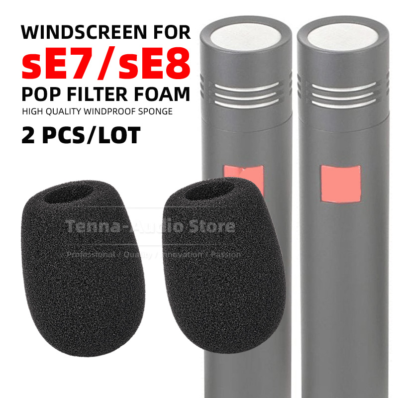 Compatible With SE 7 8 SE7 SE8 - đánh giá và giá Microphone Pop Filter Foam Windscreen
