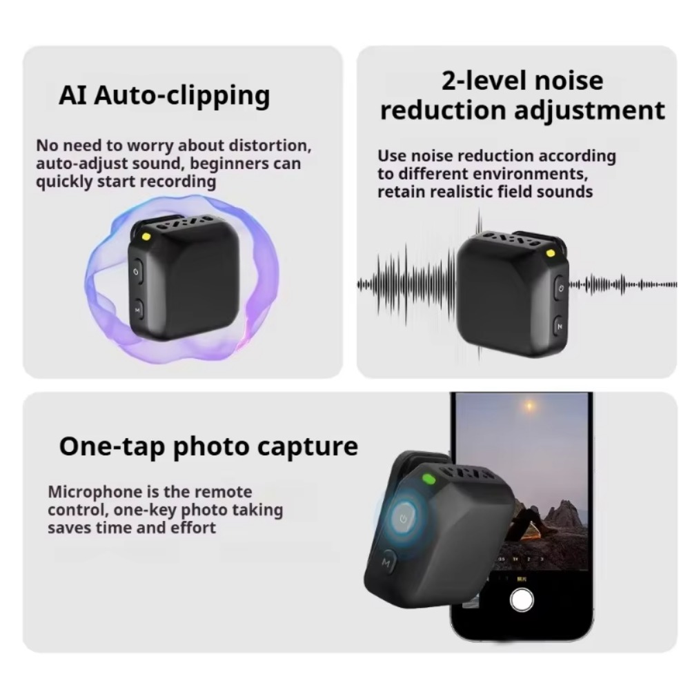 Magnetic Wireless Lapel Microp - đánh giá và giá Wireless Lavalier Microphone Dual Receiver