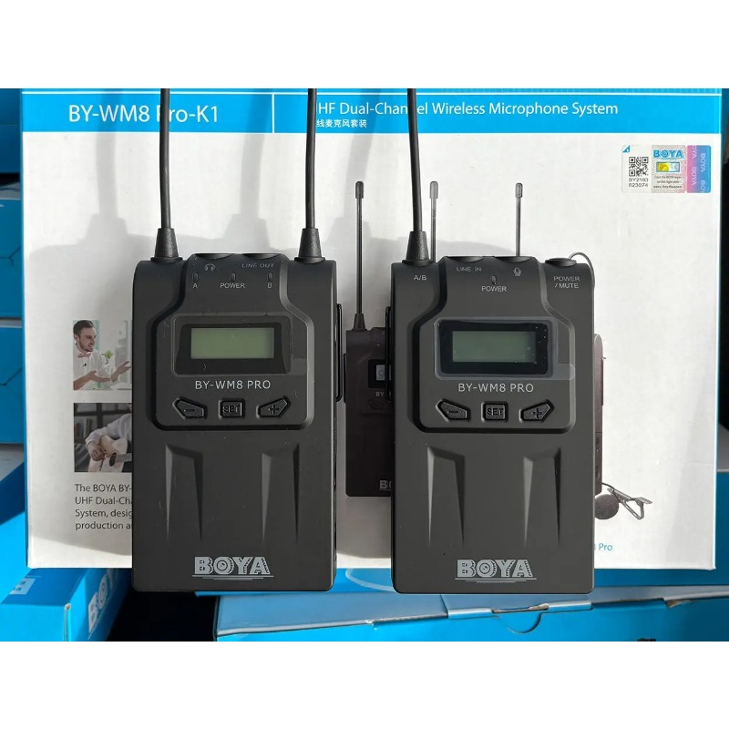 1 piece suitable for  BY-WM8 P - đánh giá và giá Wireless Lavalier Microphone Dual Receiver
