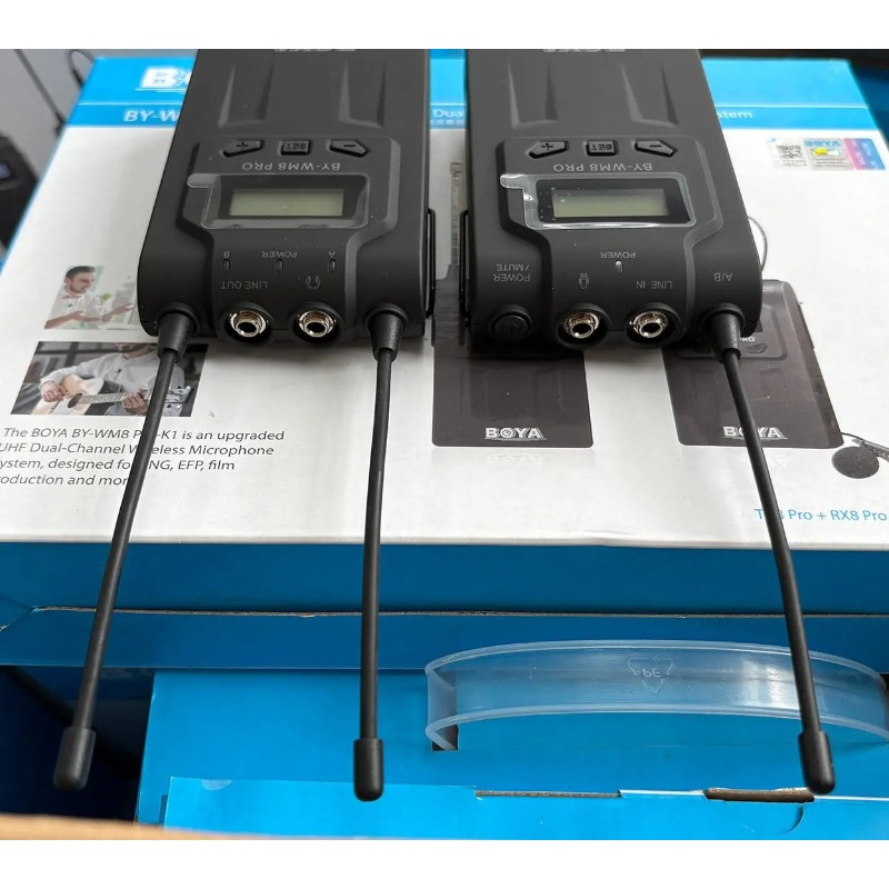 1 piece suitable for  BY-WM8 P - đánh giá và giá Wireless Lavalier Microphone Dual Receiver