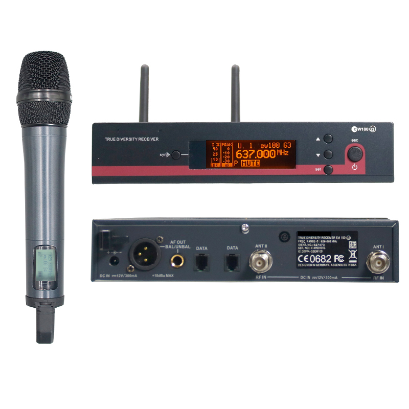 EW100 G3 2-Channel UHF Dual Ki - đánh giá và giá Uhf Wireless Microphone System Dual Channel