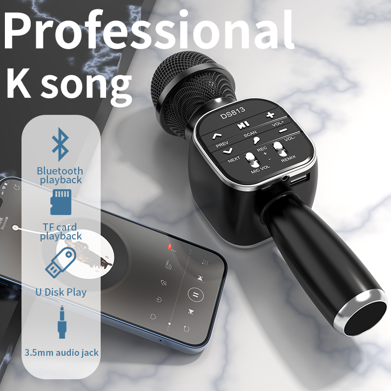 DS813 Không Dây Micro Hát Kara - đánh giá và giá Bluetooth Karaoke Microphone Handheld