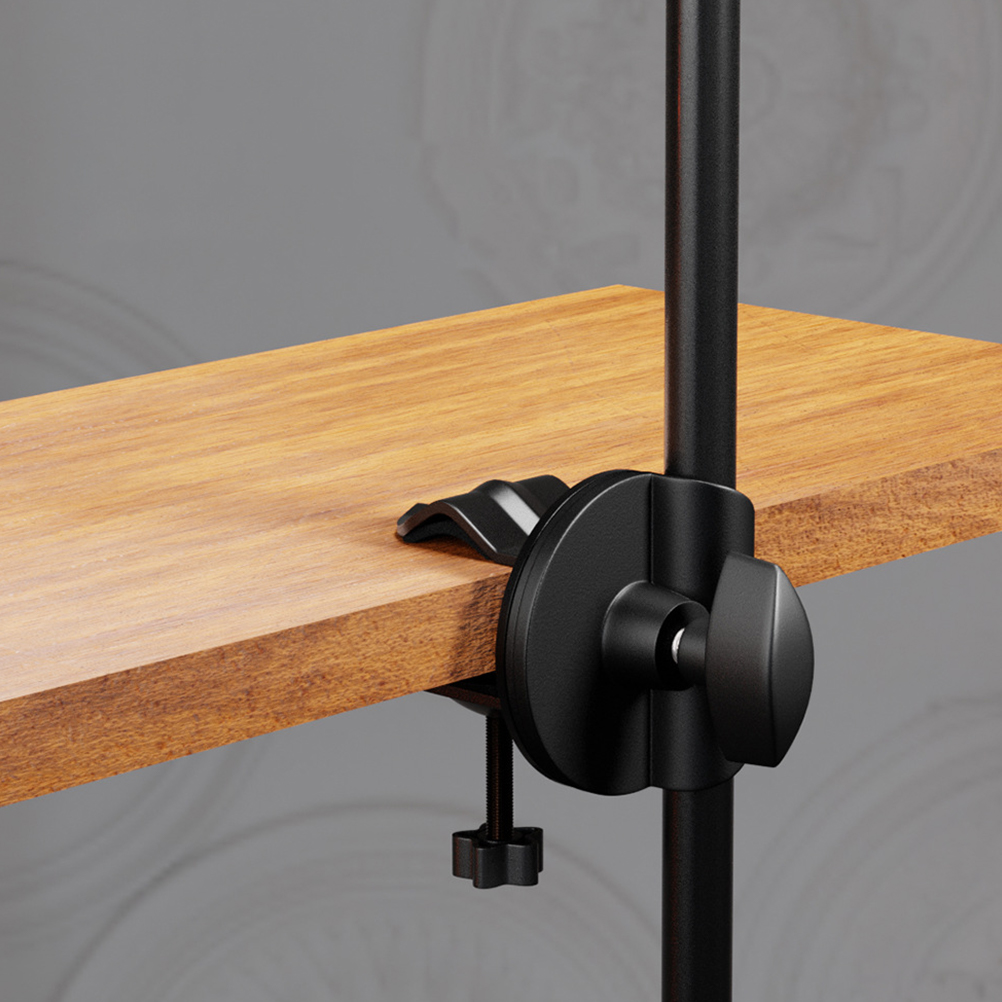 Mic Clip Microphone Desk Arm C - đánh giá và giá Microphone Stand Boom Arm Floor