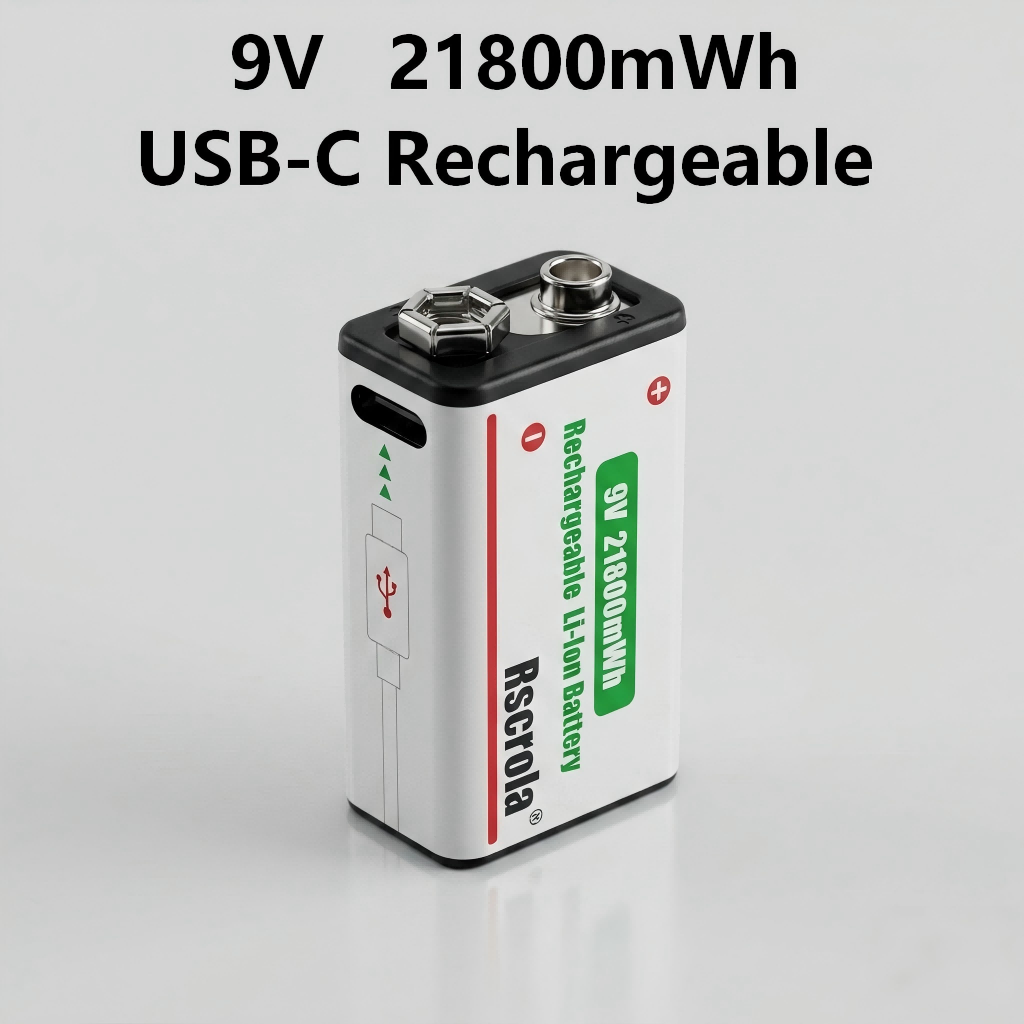 New 1-10PCS Hot Selling 9 Volt - đánh giá và giá Rechargeable Wireless Mic Lithium Battery
