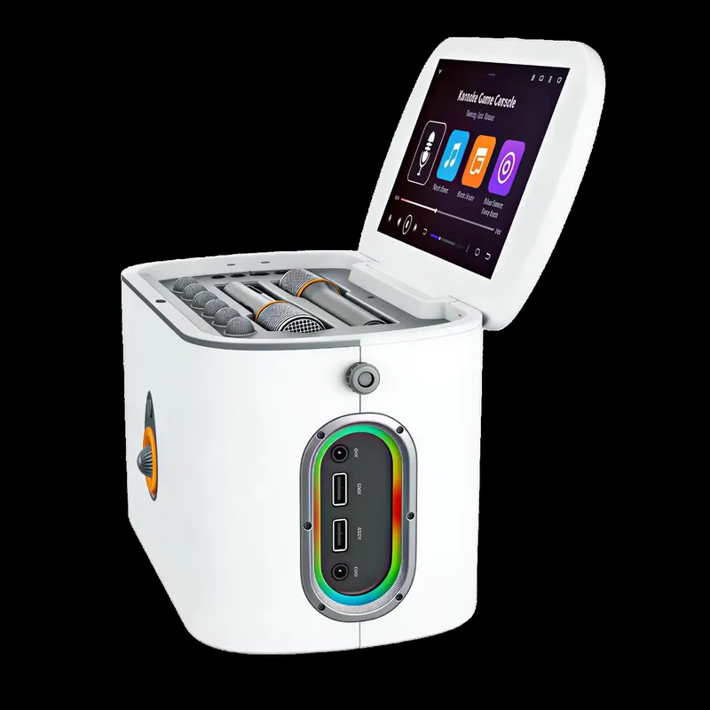 Portable Bluetooth Speaker wit - đánh giá và giá Karaoke Machine Portable With 2 Mic
