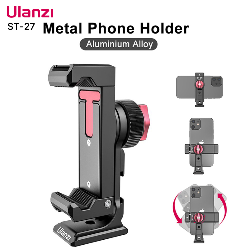 Ulanzi ST-27 Phone Holder Meta - đánh giá và giá Microphone Shock Mount Universal