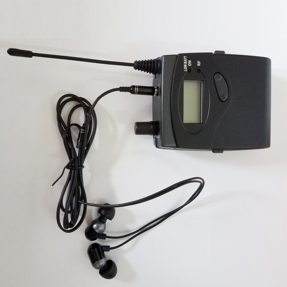 Leicozic 3 miếng BK2050 Máy Th - đánh giá và giá Wireless Lavalier Microphone Dual Receiver