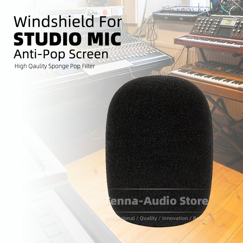 Kính Chắn Gió Xốp Micro Mic Xố - đánh giá và giá Microphone Pop Filter Foam Windscreen