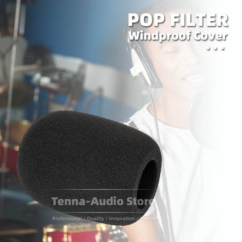 Kính Chắn Gió Xốp Micro Mic Xố - đánh giá và giá Microphone Pop Filter Foam Windscreen