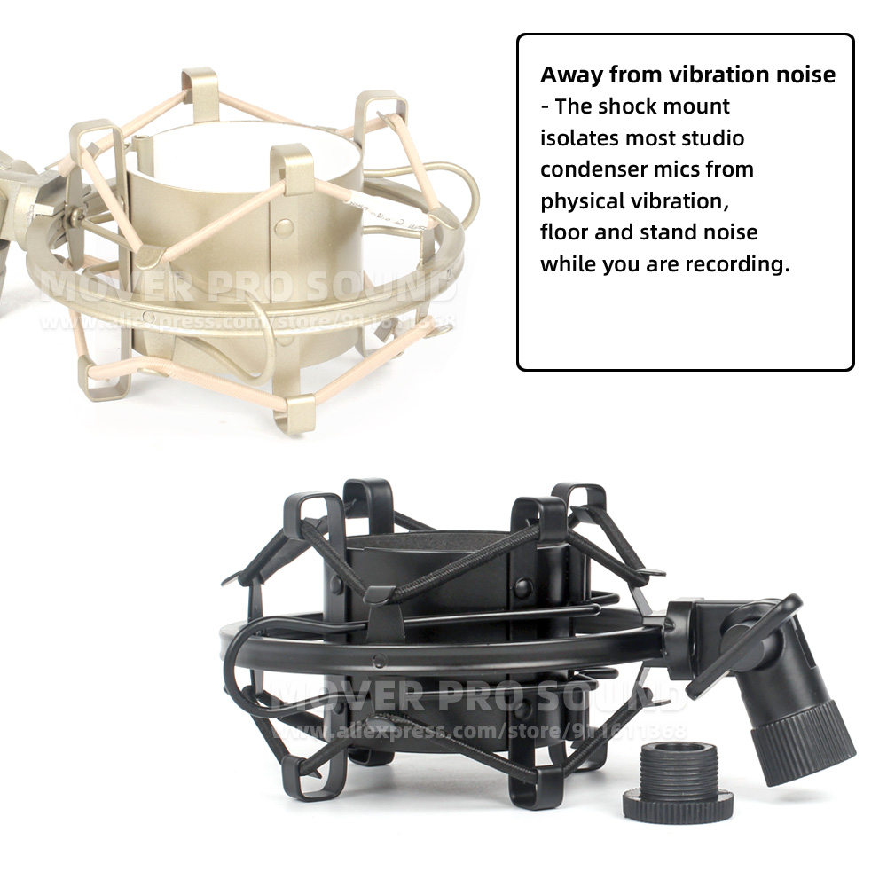 Chống Rung Treo Chân Đế Mic Gi - đánh giá và giá Microphone Shock Mount Universal