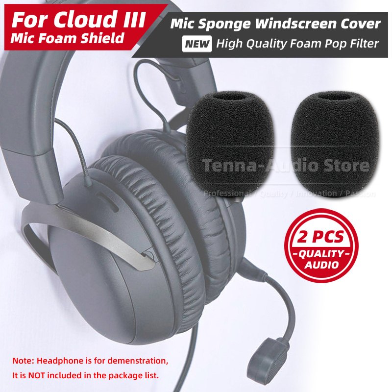 2PCS Headset Microphone Windsc - đánh giá và giá Microphone Pop Filter Foam Windscreen