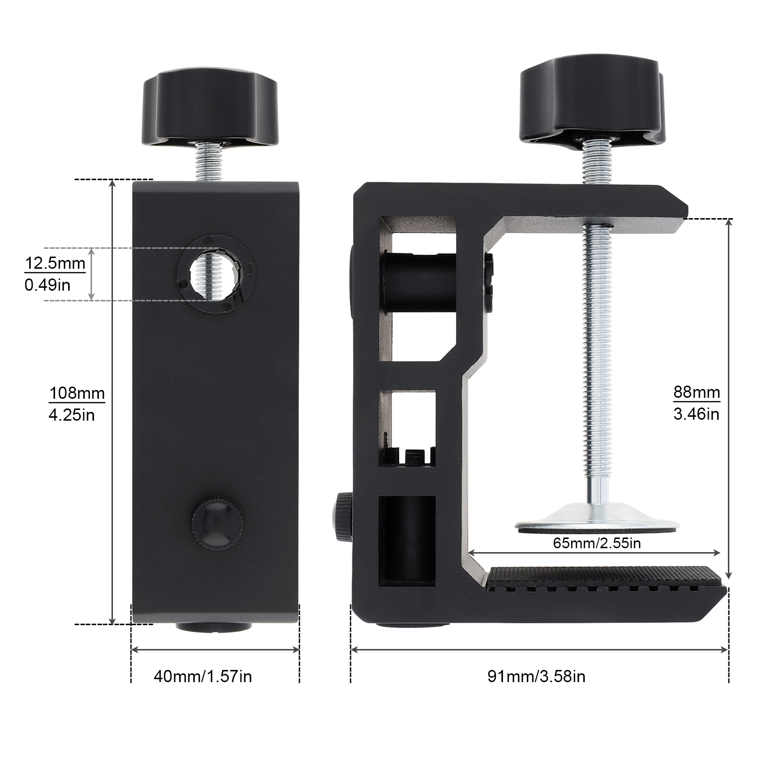 2 IN 1 Heavy Duty Table Mount  - đánh giá và giá Microphone Shock Mount Universal