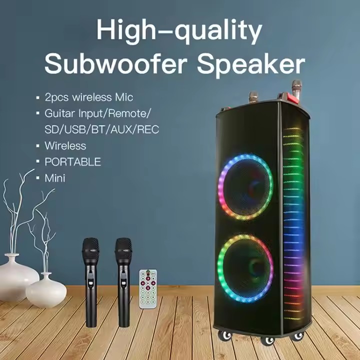 Ndr-1010S Home Theater System  - đánh giá và giá Karaoke Speaker System 100W Rgb
