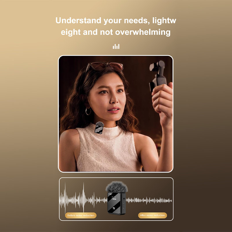 F15 3-in-1 Wireless Lavalier M - đánh giá và giá Wireless Lavalier Microphone Dual Receiver