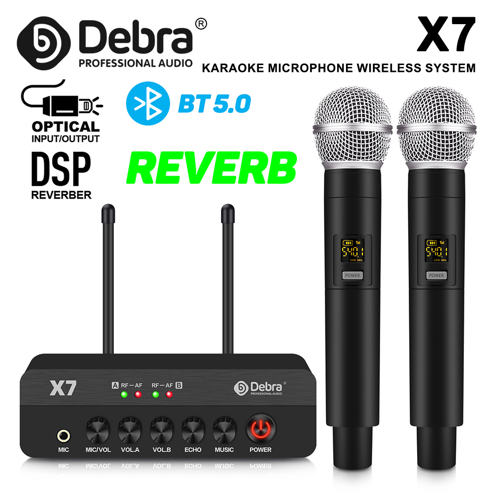 Debra X7 Portable Wireless Mic - đánh giá và giá Bluetooth Karaoke Microphone Handheld