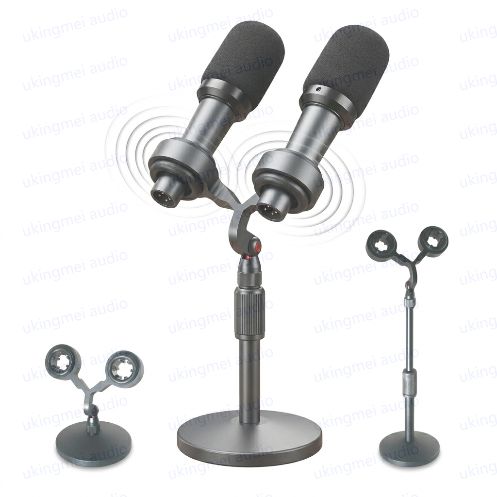 VIP55SM Dual Microphone Instal - đánh giá và giá Microphone Shock Mount Universal