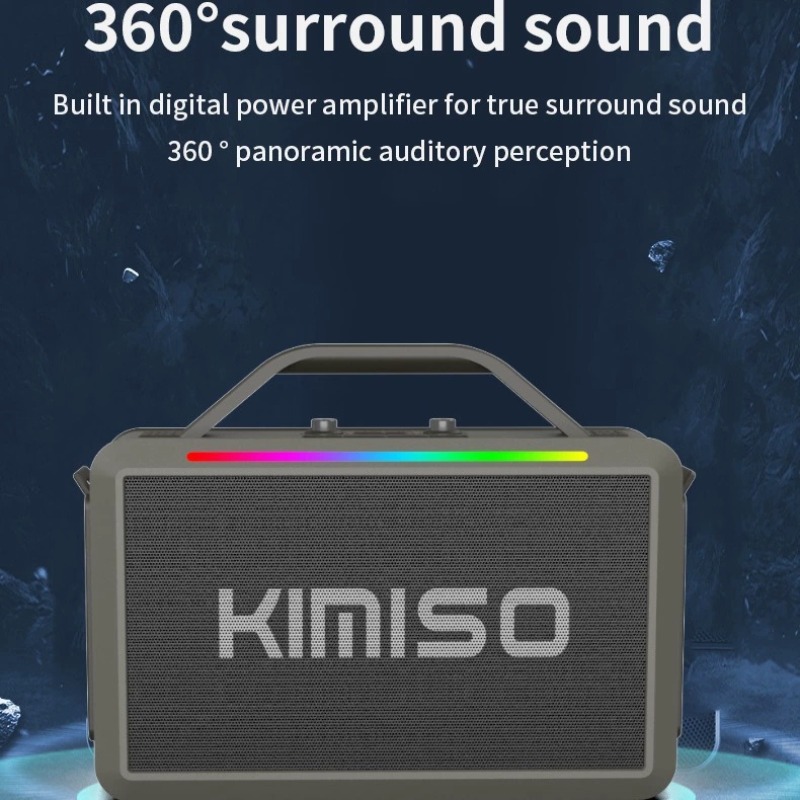 Original KIMISO KMS-252 Portab - đánh giá và giá Karaoke Machine Portable With 2 Mic