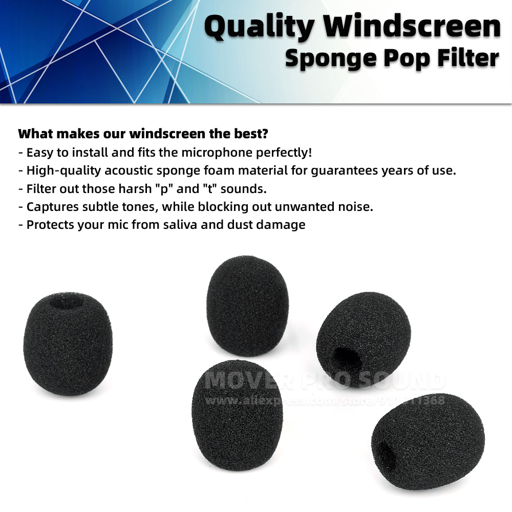 Compatible With Shure PGA31 SM - đánh giá và giá Microphone Pop Filter Foam Windscreen