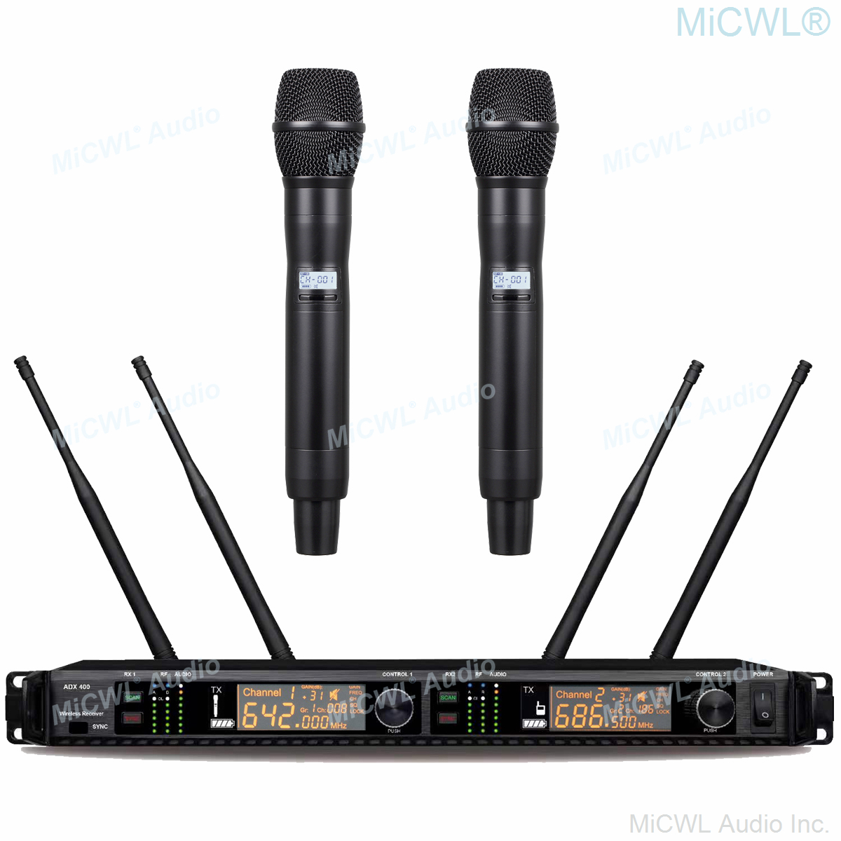 Dual Channel UHF AD2 AD4D Digi - đánh giá và giá Uhf Wireless Microphone System Dual Channel