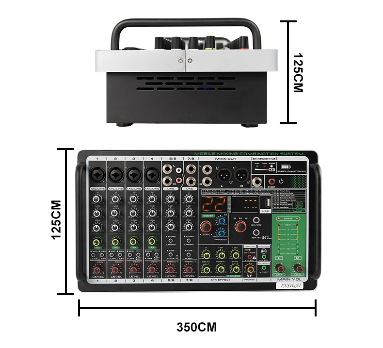 Rechargeable 18000mA Battery 8 - đánh giá và giá Karaoke Amplifier Mixer Bluetooth