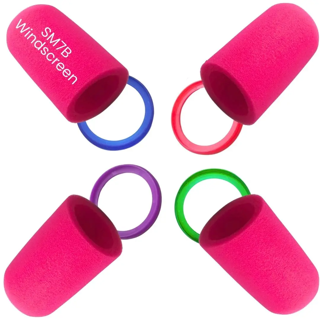SM7B Mic Pop Filter Replacemen - đánh giá và giá Microphone Pop Filter Foam Windscreen
