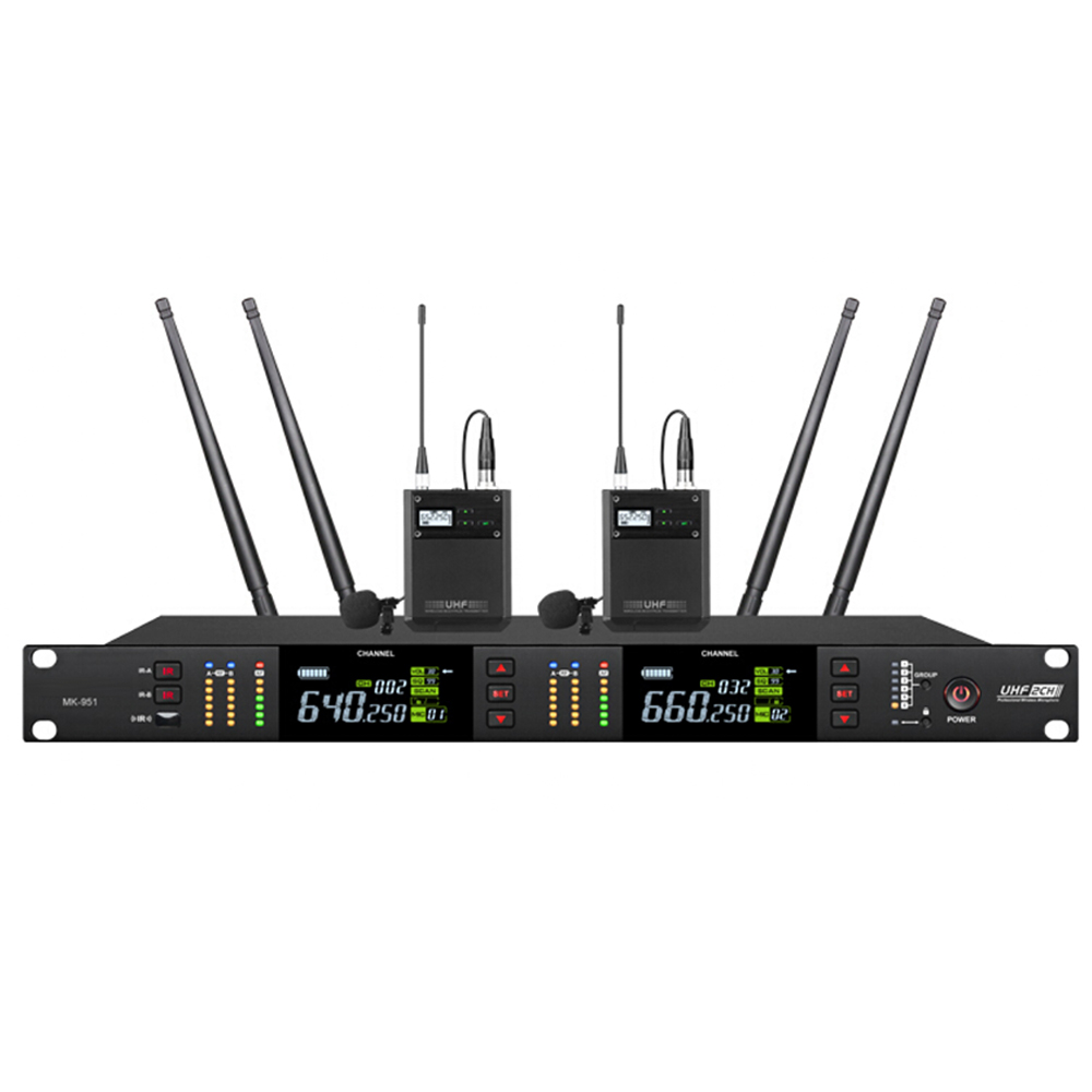 Paulkitson MK-951True Đa Dạng  - đánh giá và giá Uhf Wireless Microphone System Dual Channel