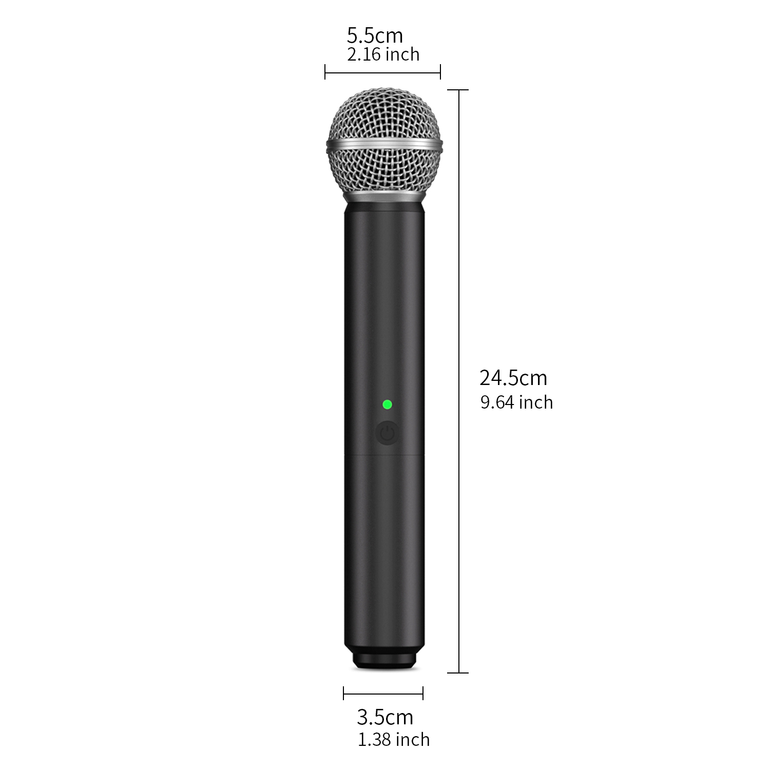 G-MARK UHF Wireless Microphone - đánh giá và giá Rechargeable Wireless Mic Lithium Battery