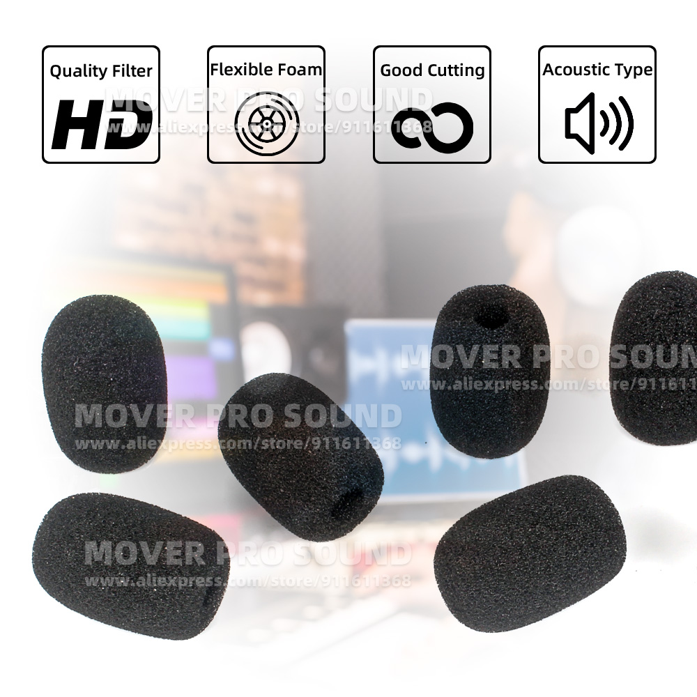 SnapVox Compatible With SHURE  - đánh giá và giá Microphone Pop Filter Foam Windscreen