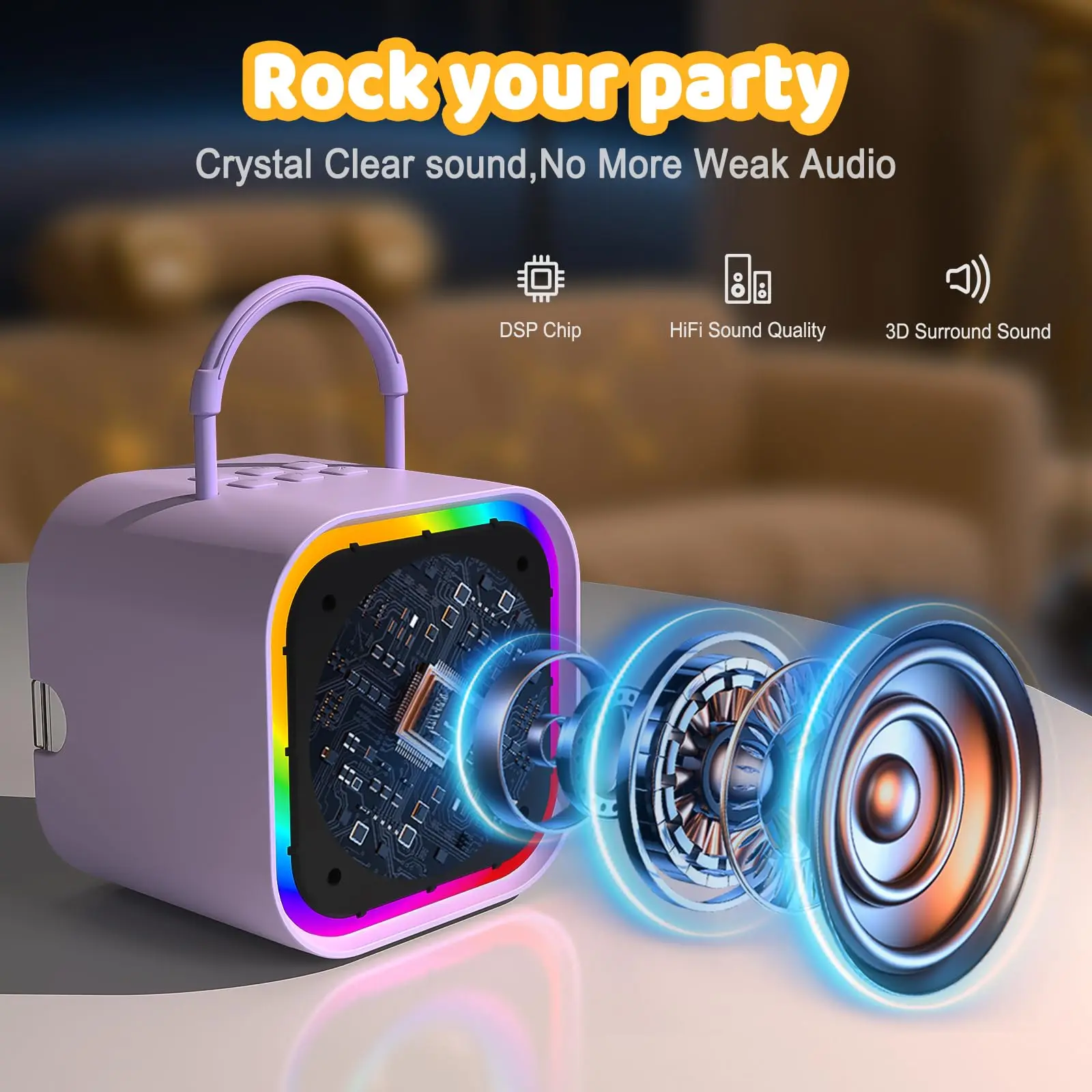 Karaoke Dual Wireless Bluetoot - đánh giá và giá Bluetooth Karaoke Microphone Handheld