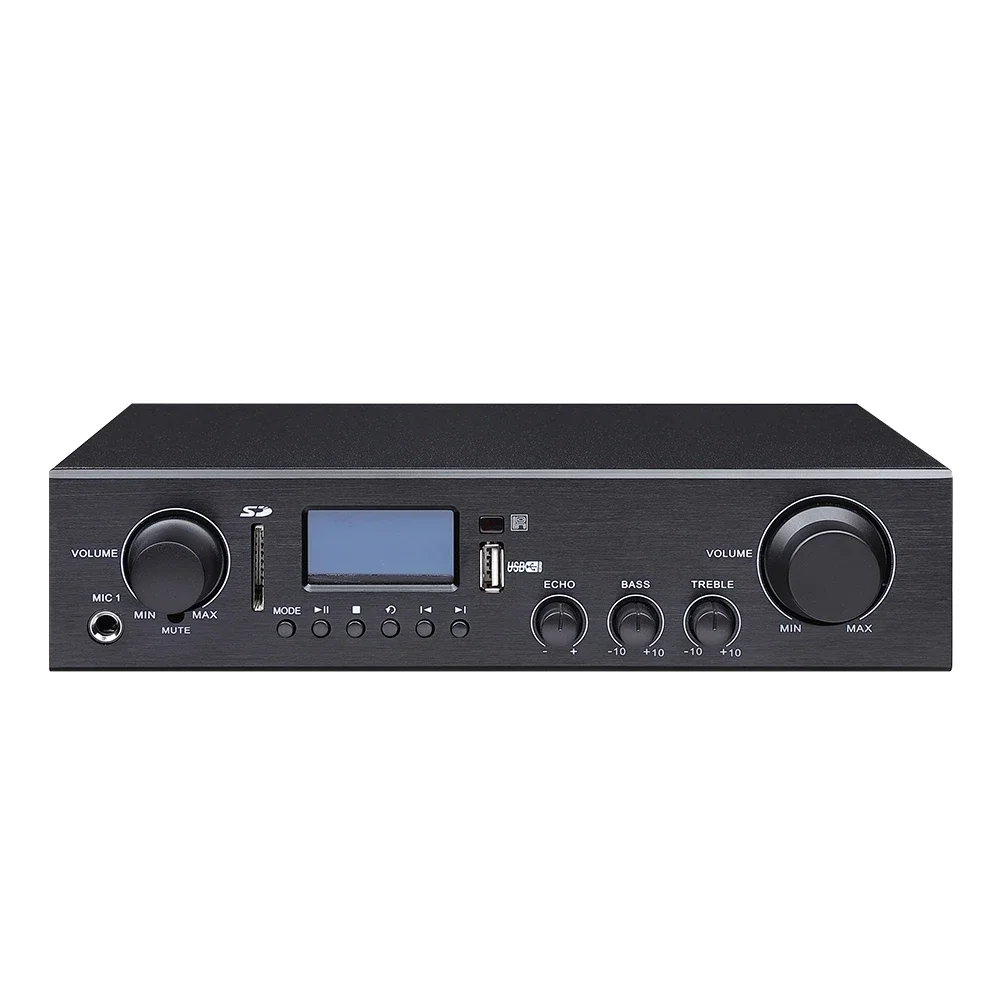 2*80W Blue-tooth USB MP3 Remot - đánh giá và giá Karaoke Amplifier Mixer Bluetooth