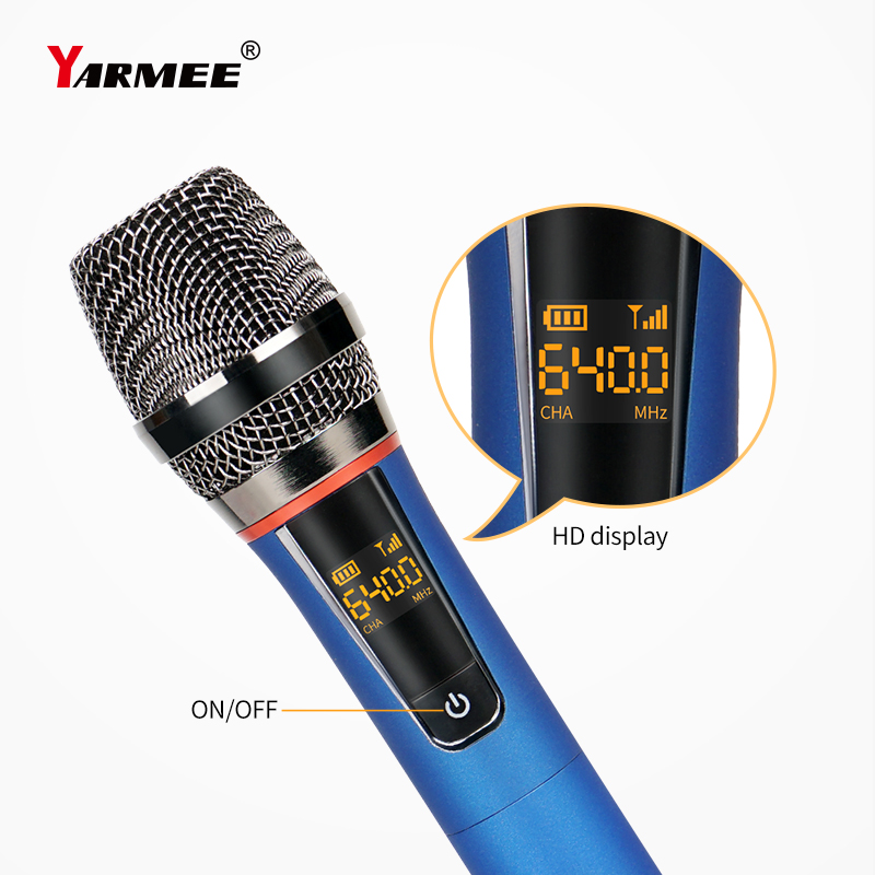 YARMEE Professional USB Wirele - đánh giá và giá Rechargeable Wireless Mic Lithium Battery