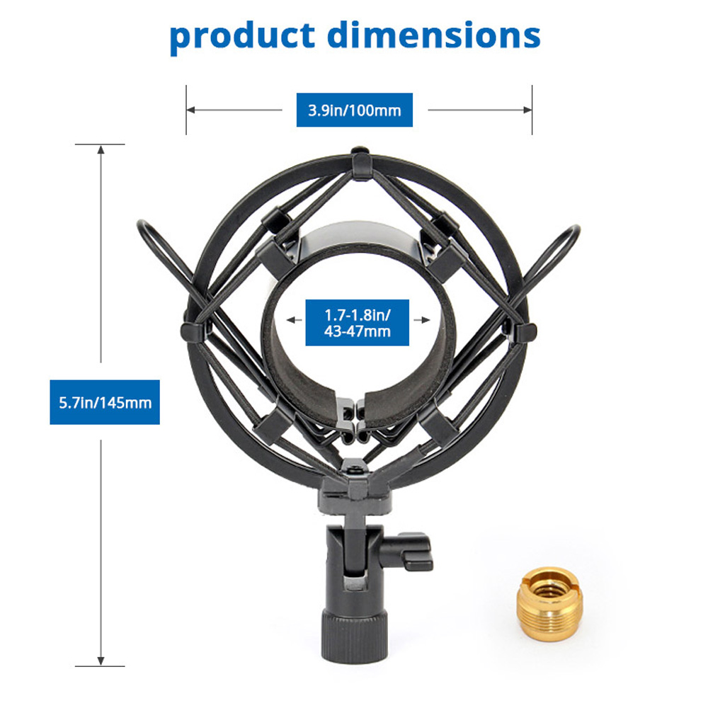 Universal Microphone Shock Mou - đánh giá và giá Microphone Shock Mount Universal